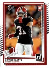 2025 Donruss Rookies & Highlights Base Set Xavier Watts #DRH-48 card