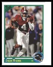 2025 Score Anniversary Rookies Jalen Milroe #7 card