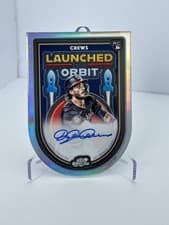2025 Topps Cosmic Chrome Launched Into Orbit Autographs Dylan Crews #LIOA-DC card