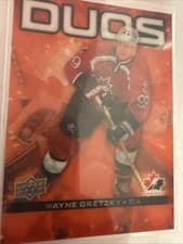 Wayne Gretzky / Patrick Roy 2025 Upper Deck Tim Hortons Team Canada Duo card