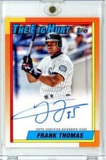2025 Topps The Big Hurt Autograph Frank Thomas #HURTA-1 card