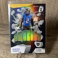 2025 Score Emerged Ashton Jeanty #1 card