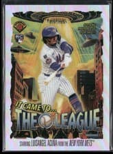 2025 Bowman Chrome It Came to the League Luisangel Acuña #IT-18 card