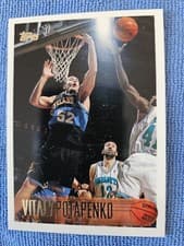 Vitaly Potapenko 1996 Topps Chrome card