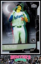 2026 Topps Chrome Black Nocturnal Alex Freeland #NOC-13 card