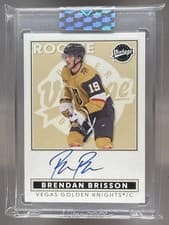 2024-25 Upper Deck Clear Cut Vintage Autos Brendan Brisson #VA-BR card