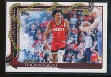 2025-26 Topps Holiday SSP Back Variations Amen Thompson #SSB-AT card