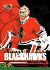 2025-26 Upper Deck Chicago Blackhawks Centennial Hobby Darren Pang #75 card