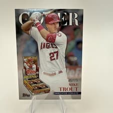 2026 Topps Cover Athletes Mike Trout #CA-14 card