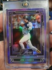 2025 Panini Three and Two Base Set Jose Canseco #89 card