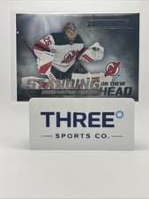 2025-26 Upper Deck Credentials Standing on Their Head Jacob Markstrom #SH-20 card