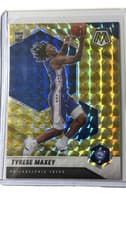 Tyrese Maxey 2020 Panini Mosaic card