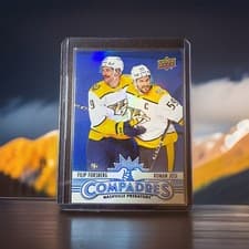 2025-26 Upper Deck Compadres Filip Forsberg / Roman Josi #CM-4 card