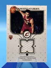 2025-26 Topps Franchise Fabrics Tyrese Proctor #FF-TP card