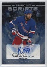 2024-25 Upper Deck Black Diamond Sparkling Scripts K'Andre Miller #SS-KM card