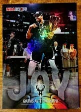 2025-26 NBA Hoops Joy Giannis Antetokounmpo #JOY-5
