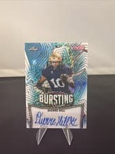 2025 Leaf Vivid Bursting With Talent Autographs Dierre Hill #TA-DH1 card