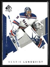 Henrik Lundqvist 2018 SP Authentic card
