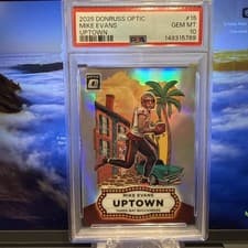 2025 Donruss Optic Uptown Mike Evans #15 card
