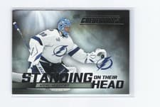 2025-26 Upper Deck Credentials Standing on Their Head Andrei Vasilevskiy #SH-16 card
