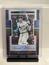 2025 Panini Three and Two Award Winning Joe DiMaggio #19 card