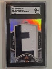 2024 Topps Sterling Jersey Letter Patch Cards Riley Greene #SJLP-RG card