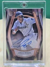 2025 Topps Tribute Pillars Of The Game Autographs Craig Biggio #PTGA-CB card