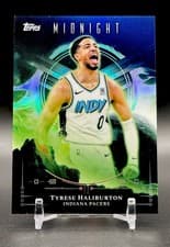 2025-26 Topps Midnight Night Vision Tyrese Haliburton #NV-15 card
