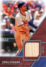 Trea Turner 2026 Topps Major League Material Relics card