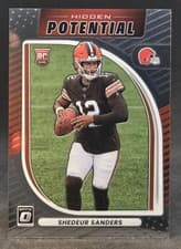2025 Donruss Optic Hidden Potential Shedeur Sanders #20 card