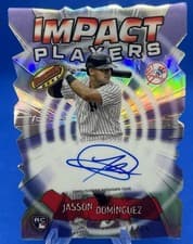 2024 Bowman's Best Impact Players Autographs Jasson Domínguez #IPA-JD card