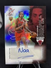 2025-26 Topps Signature Class Rookie Class Chrome Autographs Noa Essengue #RCC-NE card
