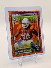 2025 Score-A-Treat Base Rookies Pumpkin Cameron Williams #66 card