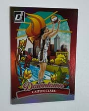 Caitlin Clark 2025 Panini Donruss WNBA Downtown card