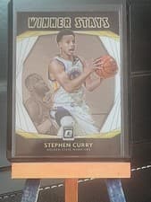 2020 Panini Donruss Optic Winner Stays Stephen Curry Purple #3 card