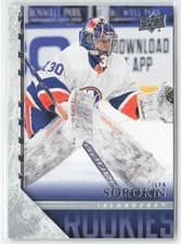 Ilya Sorokin 2020 Upper Deck 2005-06 Tribute card