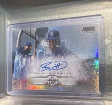 2025 Stadium Club Chrome Autographs Bobby Witt Jr. #SCCA-BW card