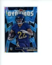 Blake Corum 2024 Finest Dynamos card