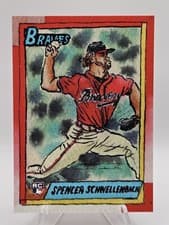 2025 Topps Shoebox Treasures First Light Rookies - 1990 Redux Spencer Schwellenbach #FL-4 card