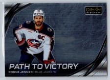 Boone Jenner 2025-26 O-Pee-Chee Platinum Path to Victory card