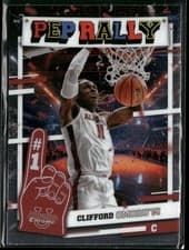 Clifford Omoruyi 2024-25 Bowman University Chrome Pep Rally card