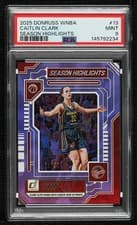 2025-26 Donruss WNBA Season Highlights Caitlin Clark #13 card