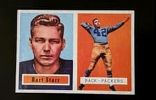 Bart Starr 1957 Topps card