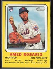Amed Rosario 2018 Topps Heritage 1969 Collector Cards card