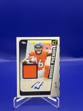 2024 Donruss Rookie Phenom Jersey Autographs Troy Franklin #RJA-TFR card