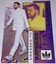 2024-25 Panini Court Kings Dressed to Impress Luka Doncic #3 card