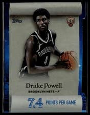2025-26 Topps Holiday Making The Nice List Drake Powell #ML-22 card