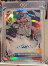 Adley Rutschman 2025 Topps Cosmic Chrome Cosmic Chrome Autographs card