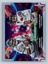 2025 Topps Cosmic Chrome Star Clusters Cam Ward #SC-1 card