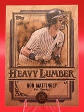 2025 Topps Update Heavy Lumber Don Mattingly #HL-62 card